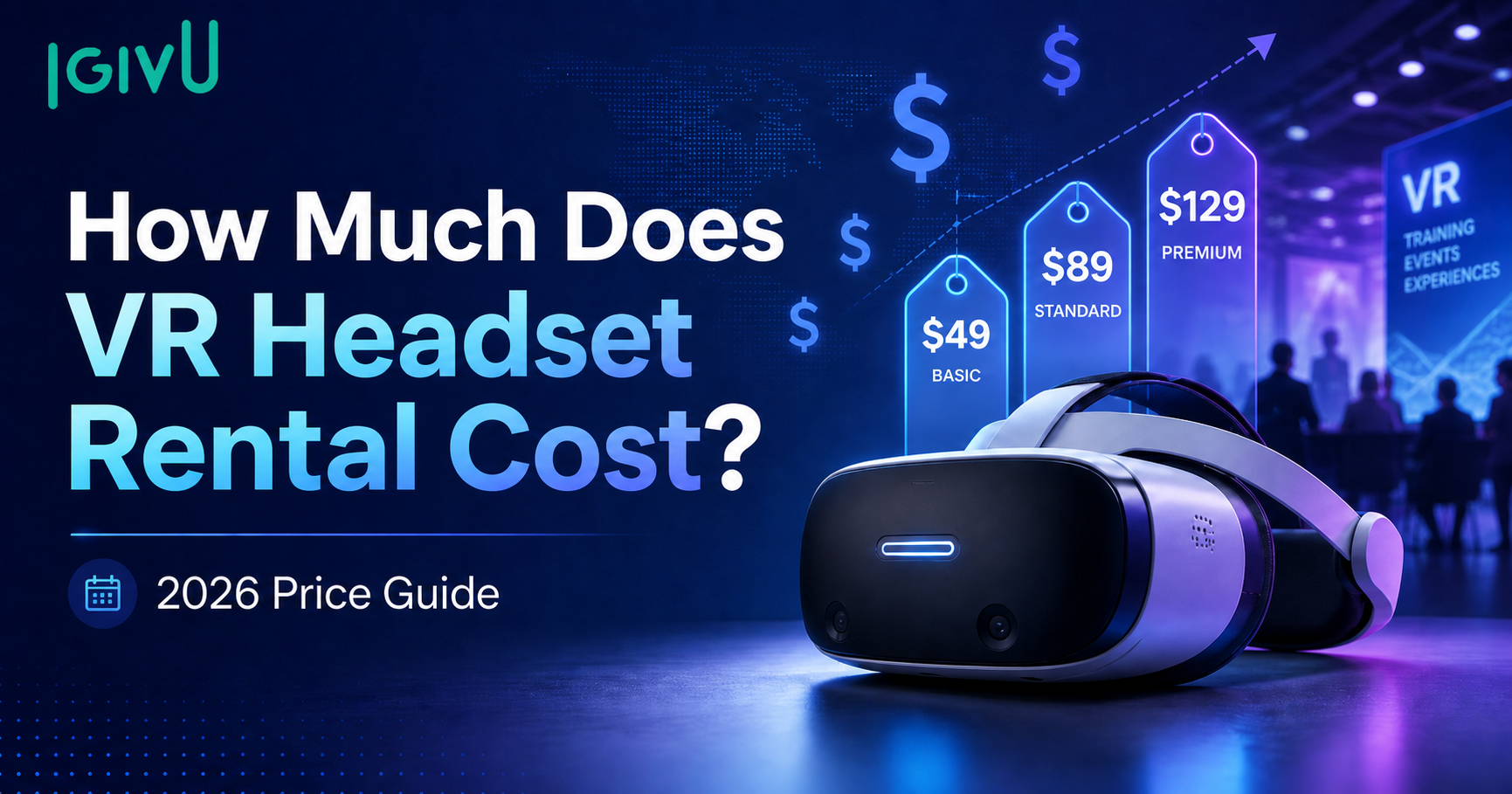vr headset Rental cost