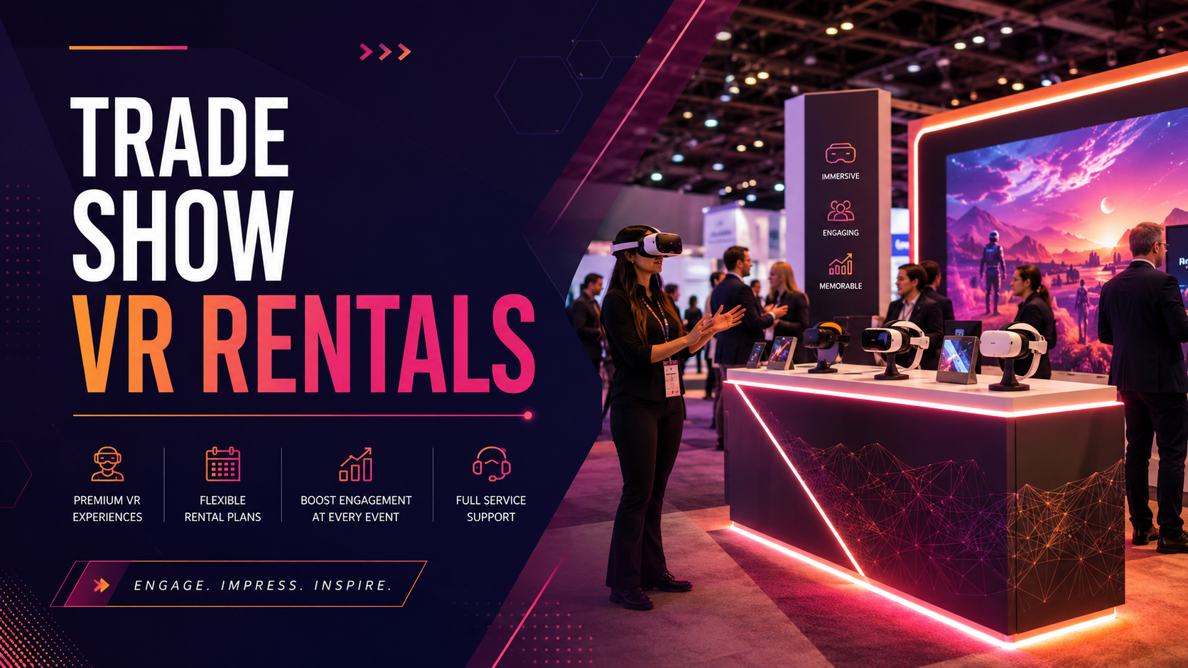trade show vr rentals