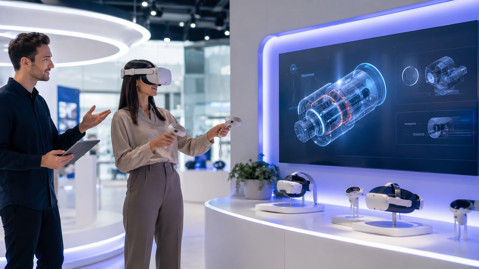 vr product demonstration