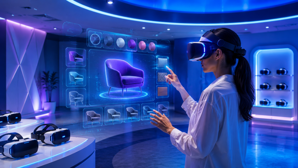 vr product customizations