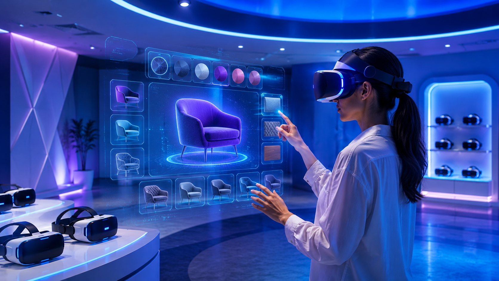 vr product customizations