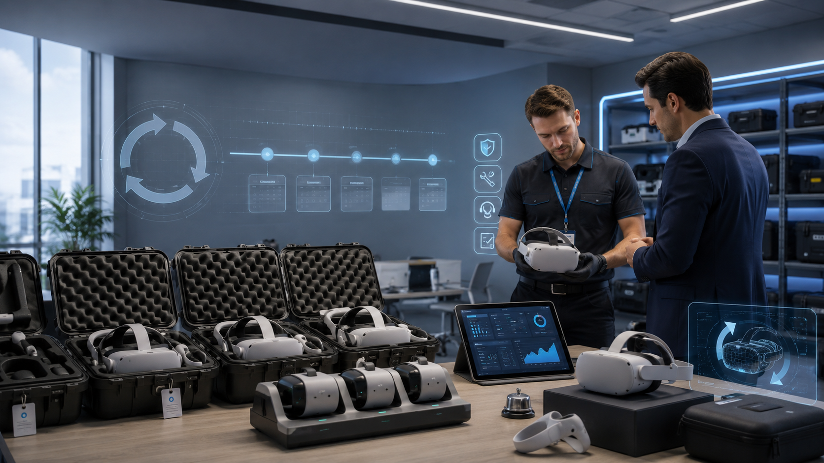 vr headset leasing