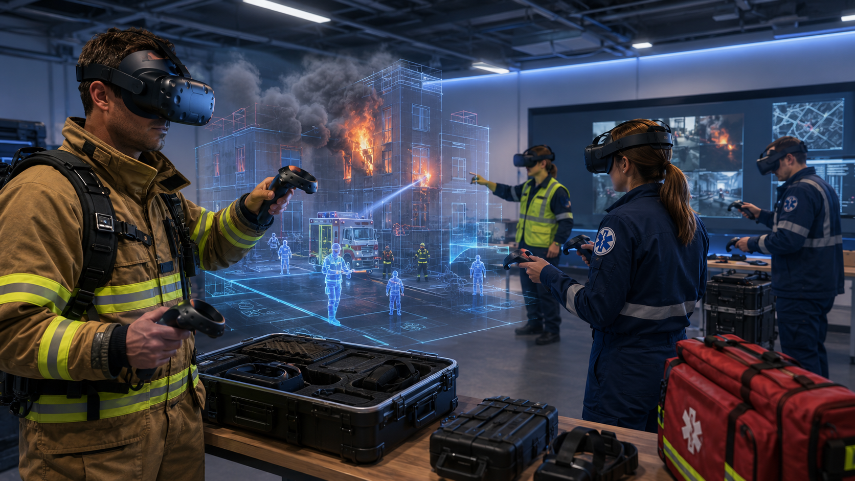 vr emergency response training