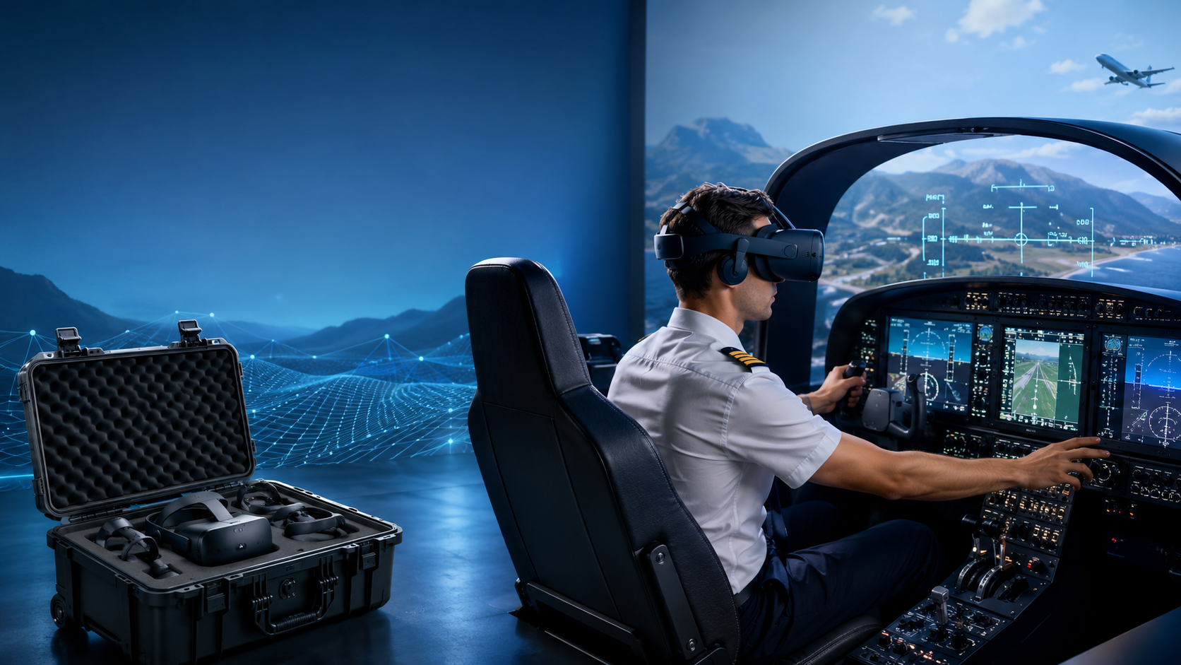 vr flight training