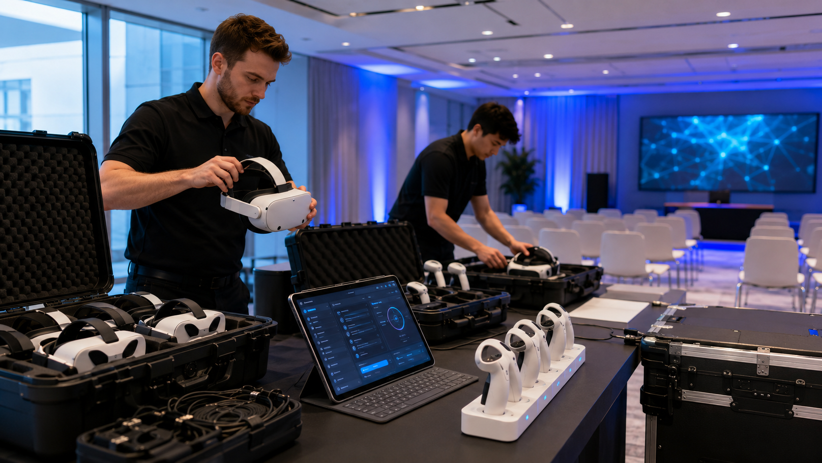 vr setup service