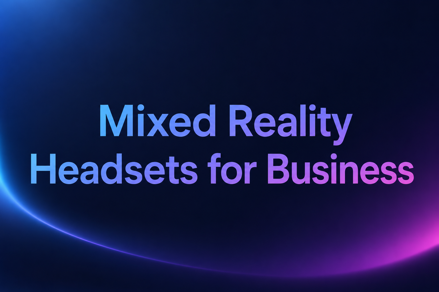 mixed headsets for business