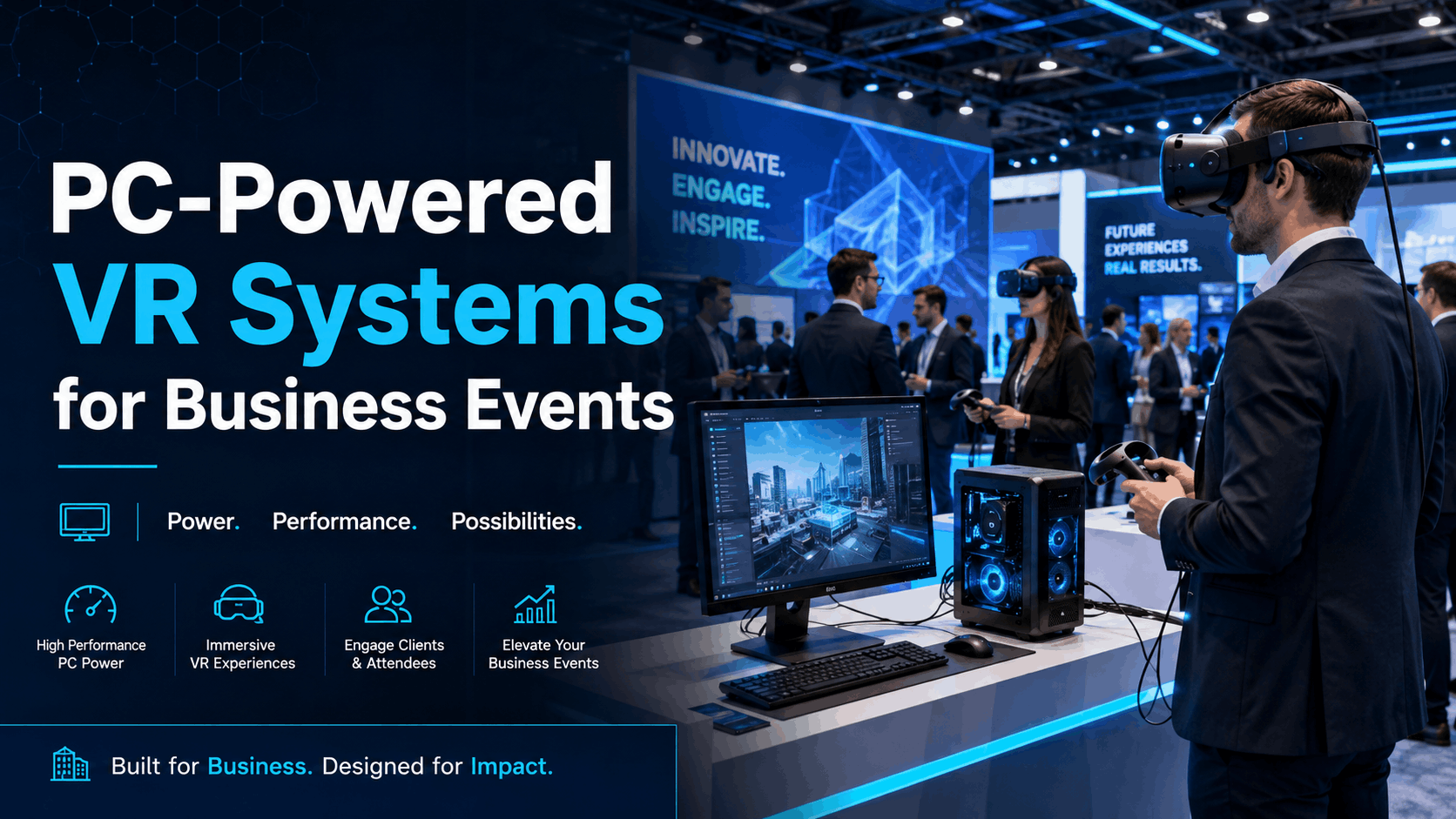 vr systems for business events