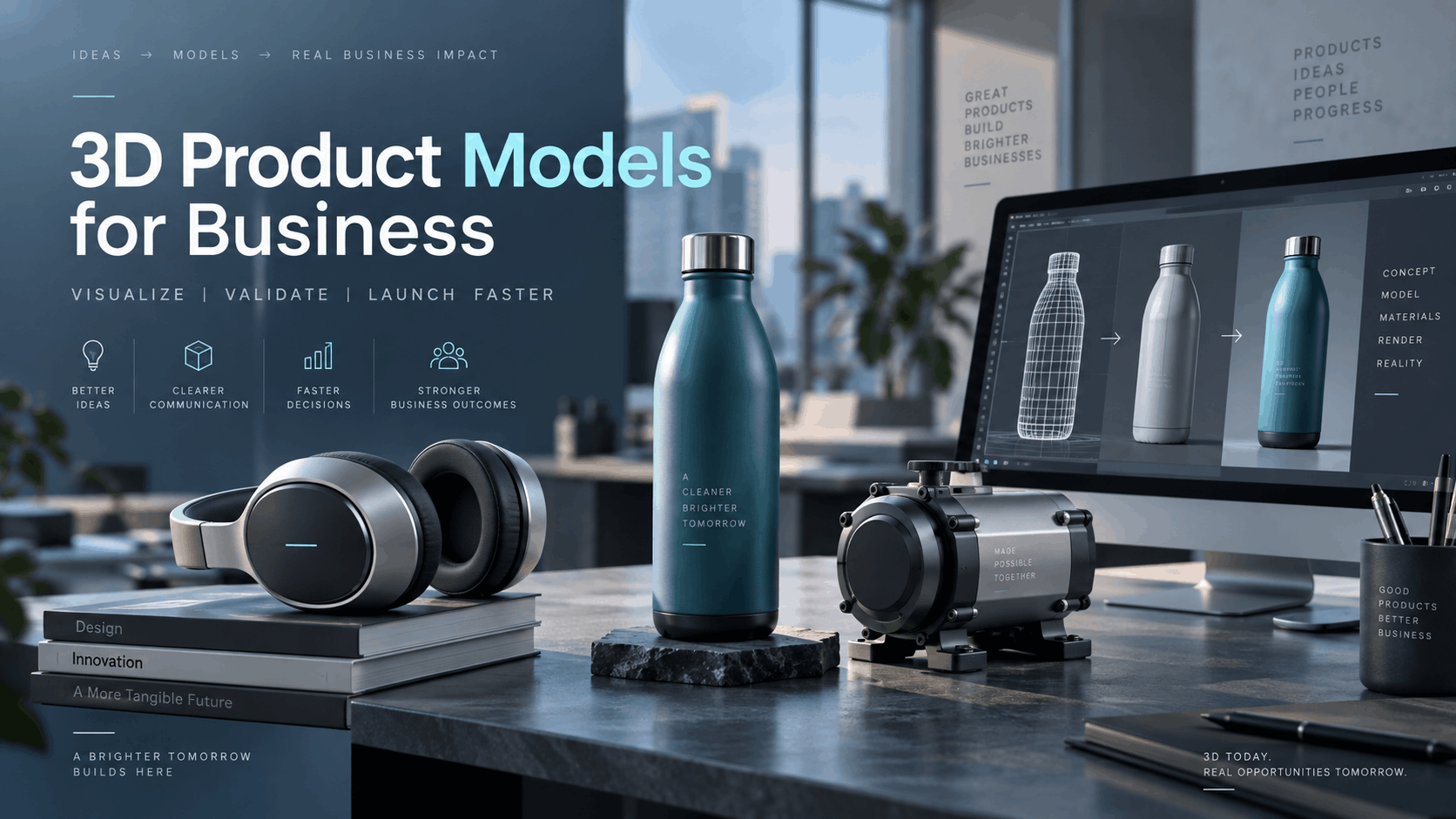 3d product models for business