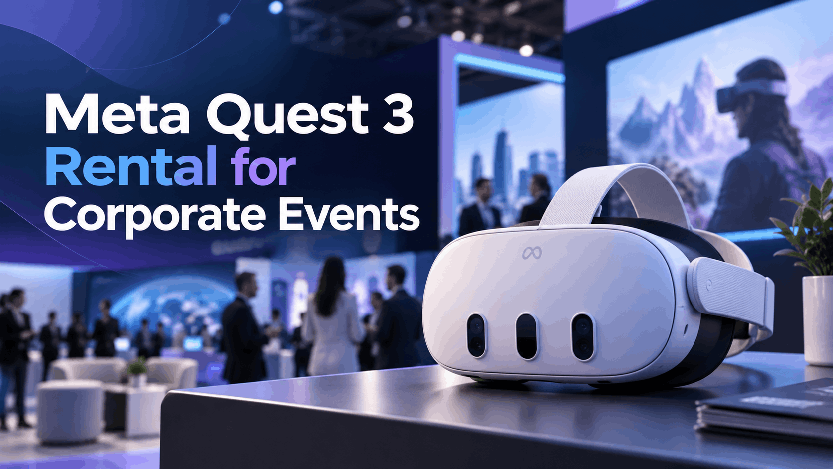 meta quest 3 rentals for corporate events