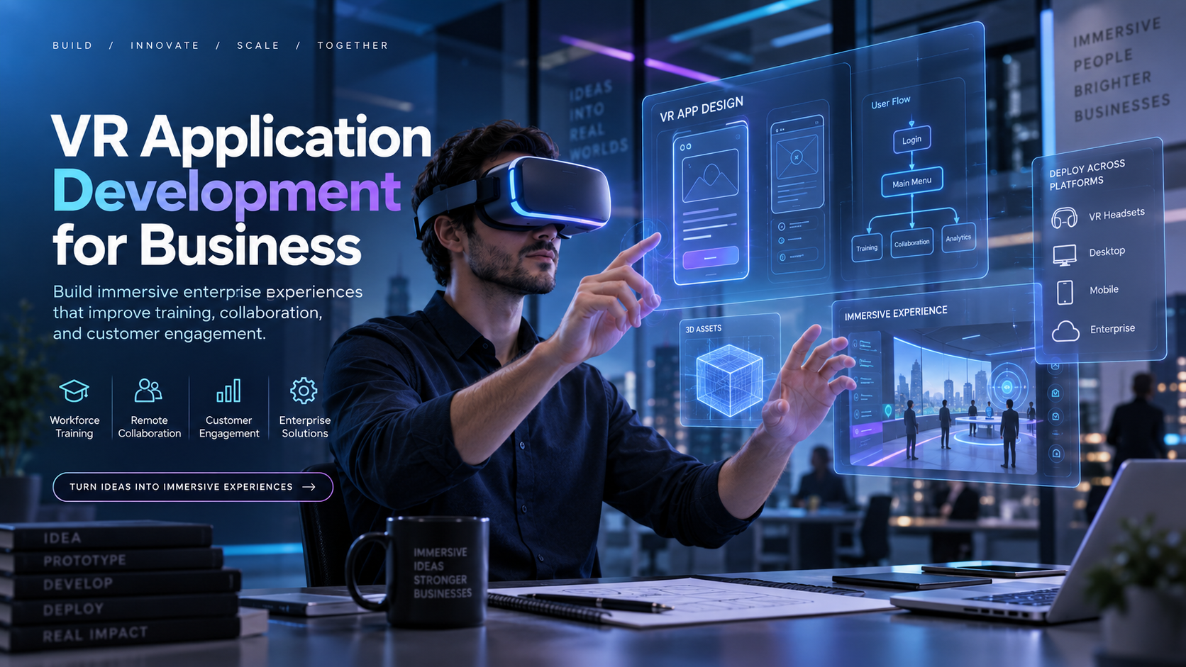 vr application development