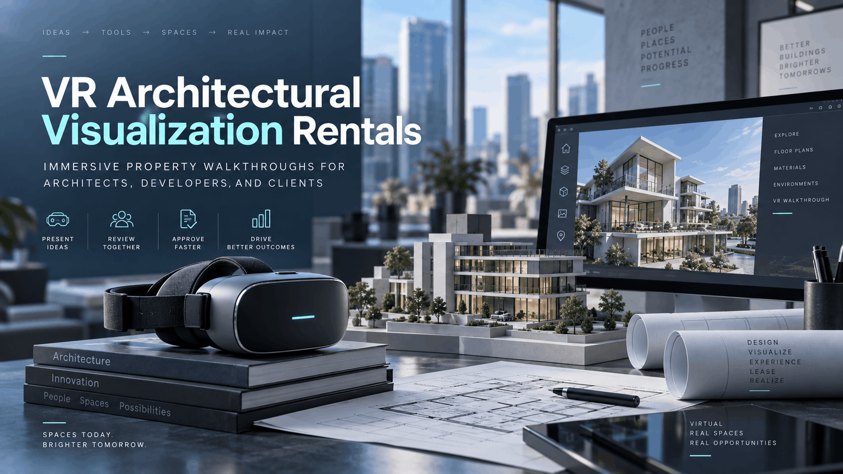 vr achitechtural visualization rentals